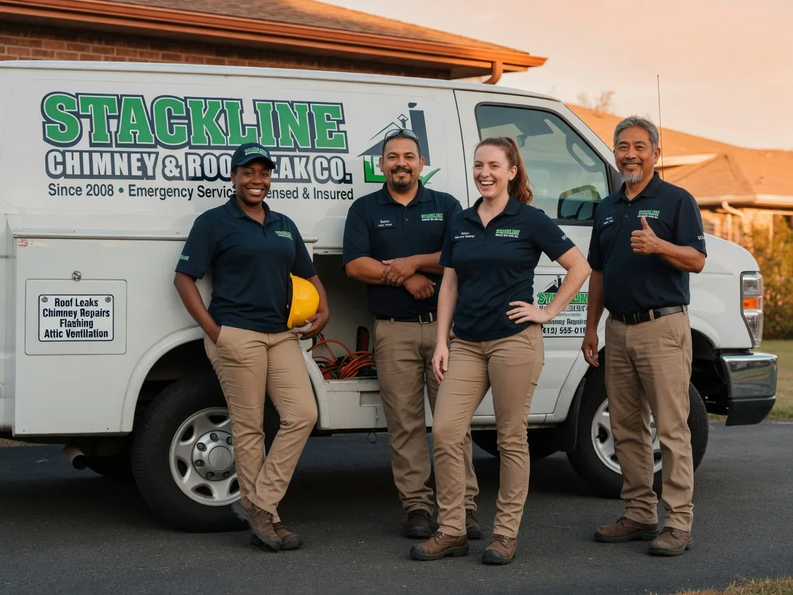 Chimney flashing repair company in Avon Lake, OH